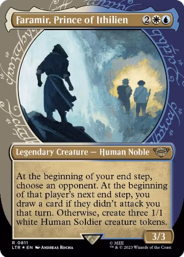 Faramir, Prince of Ithilien (Showcase) (Surge Foil) (811), Universes Beyond: The Lord of the Rings: Tales of Middle-earth — Magic card price