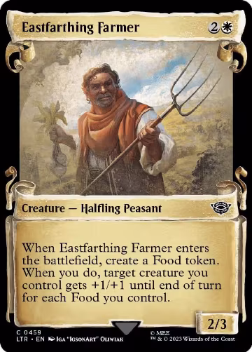 Eastfarthing Farmer (Showcase Scrolls) (459), Universes Beyond: The Lord of the Rings: Tales of Middle-earth — Magic card price