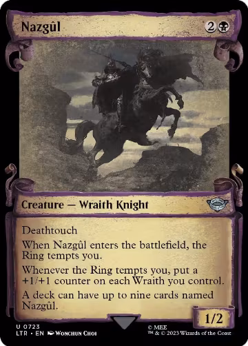 Nazgul (0723) (Showcase Scrolls) (723), Universes Beyond: The Lord of the Rings: Tales of Middle-earth — Magic card price