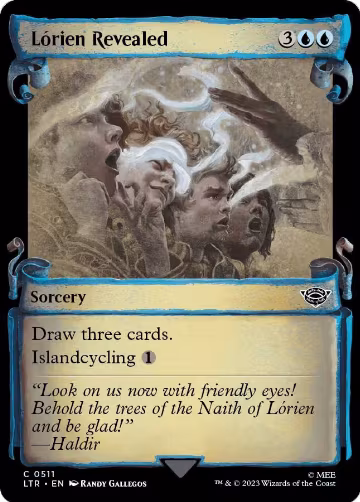 Lorien Revealed (Showcase Scrolls) (511), Universes Beyond: The Lord of the Rings: Tales of Middle-earth — Magic card price