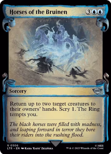 Horses of the Bruinen (Showcase Scrolls) (506), Universes Beyond: The Lord of the Rings: Tales of Middle-earth — Magic card price