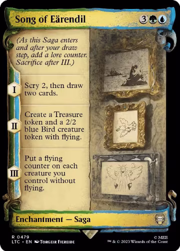 Song of Earendil (Showcase Scrolls) (479), Commander: The Lord of the Rings: Tales of Middle-earth — Magic card price