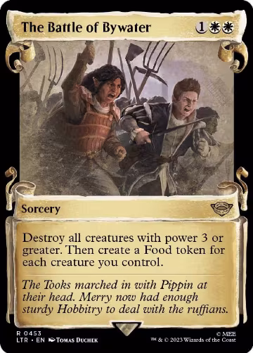 The Battle of Bywater (Showcase Scrolls) (453), Universes Beyond: The Lord of the Rings: Tales of Middle-earth — Magic card price