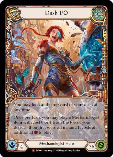 Dash I/O (EVO001), Bright Lights — Flesh & Blood card price