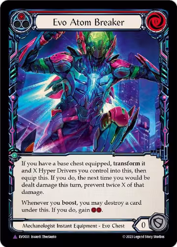 Evo Atom Breaker (Marvel) (EVO031), Bright Lights — Flesh & Blood card price