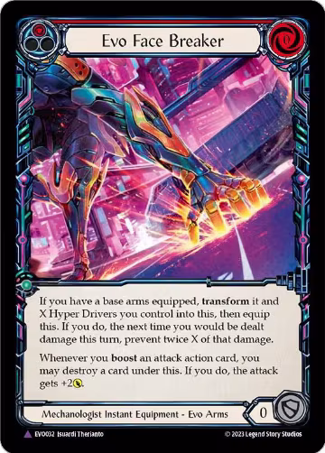 Evo Face Breaker (Marvel) (EVO032), Bright Lights — Flesh & Blood card price