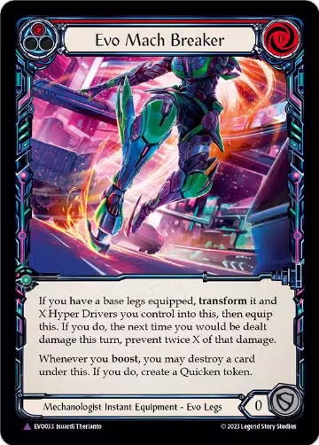 Evo Mach Breaker (Marvel) (EVO033), Bright Lights — Flesh & Blood card price