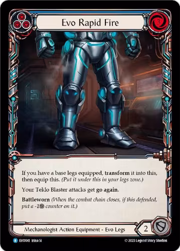 Evo Rapid Fire (EVO041), Bright Lights — Flesh & Blood card price