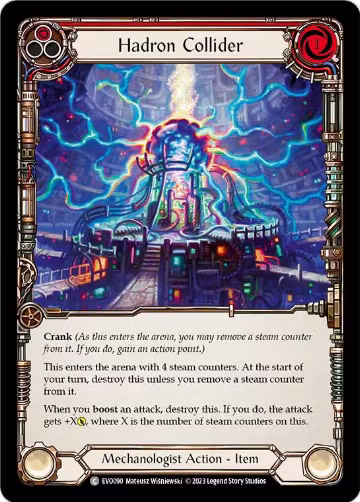 Hadron Collider (Red) (EVO090), Bright Lights — Flesh & Blood card price