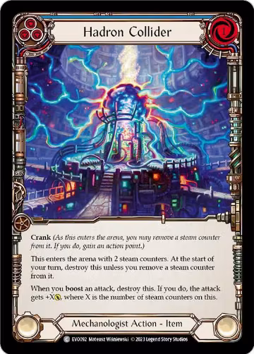 Hadron Collider (Blue) (EVO092), Bright Lights — Flesh & Blood card price