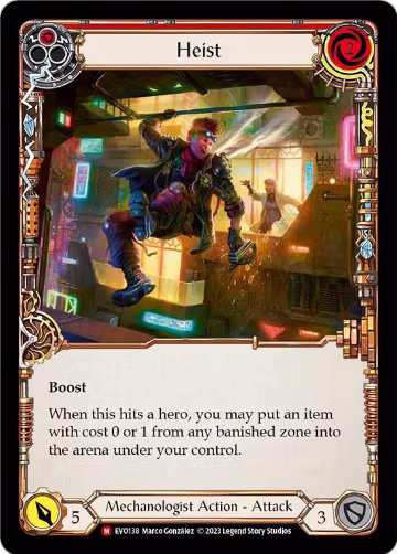 Heist (EVO138), Bright Lights — Flesh & Blood card price