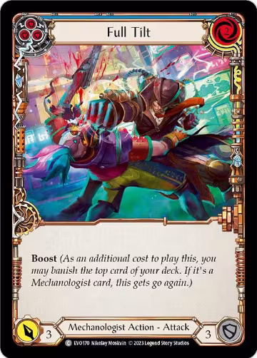 Full Tilt (Blue) (EVO170), Bright Lights — Flesh & Blood card price