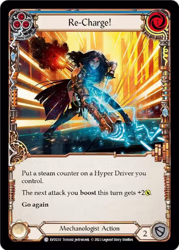 Re-Charge! (Blue) (EVO230), Bright Lights — Flesh & Blood card price