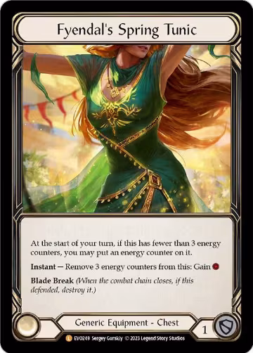 Fyendal's Spring Tunic (EVO249) — card price