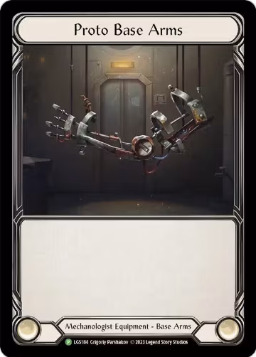 Proto Base Arms - LGS184 (LGS184), Flesh and Blood: Promo Cards — Flesh & Blood card price
