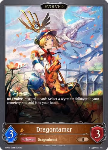 Dragontamer (Evolved) (BP02-066EN), Reign of Bahamut — Shadowverse card price