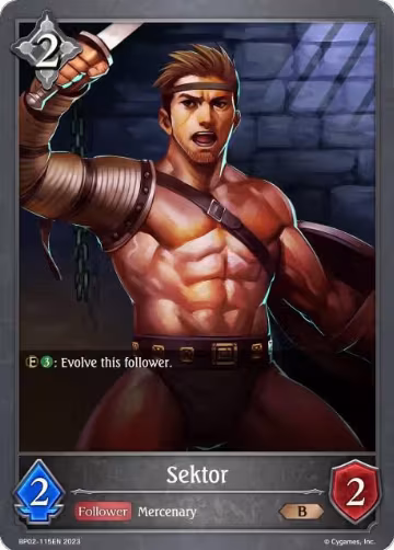 Sektor (BP02-115EN), Reign of Bahamut — Shadowverse card price