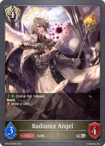 Radiance Angel (BP02-093EN), Reign of Bahamut — Shadowverse card price