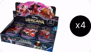 Disney Lorcana: Rise of the Floodborn Booster Box Case, Rise of the Floodborn — Lorcana sealed product price