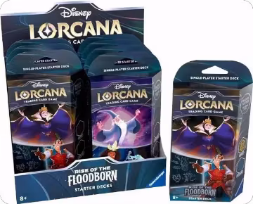 Disney Lorcana: Rise of the Floodborn Starter Deck Display, Rise of the Floodborn — Lorcana sealed product price