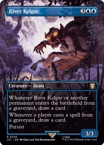 River Kelpie (Borderless) (524), Commander: The Lord of the Rings: Tales of Middle-earth — Magic card price