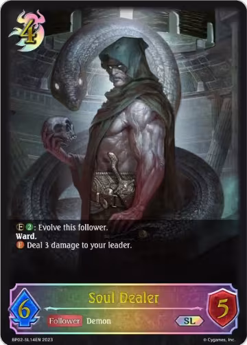 Soul Dealer (SL) (BP02-SL14EN), Reign of Bahamut — Shadowverse card price