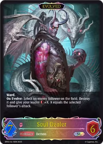 Soul Dealer (Evolved) (SL) (BP02-SL15EN), Reign of Bahamut — Shadowverse card price