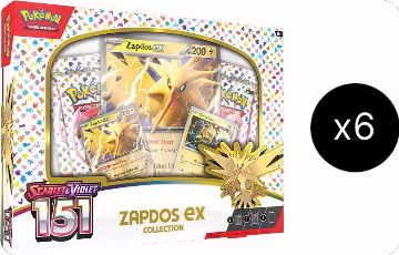 151 Collection Zapdos ex Case, Scarlet & Violet 151 — Pokémon sealed product price