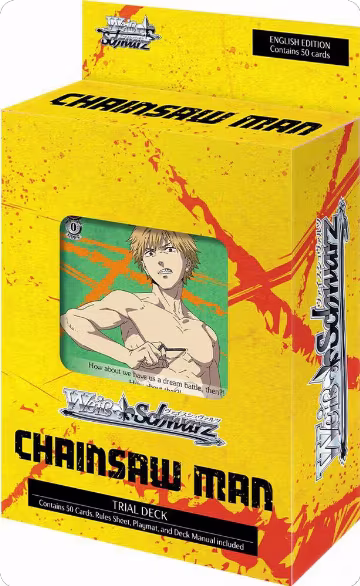 Chainsaw Man Trial Deck, Chainsaw Man — Weiß Schwarz sealed product price