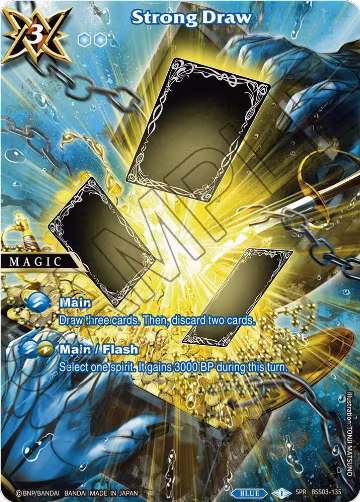 Strong Draw (SPR) (BSS03-135), Aquatic Invaders — Battle Spirits card price