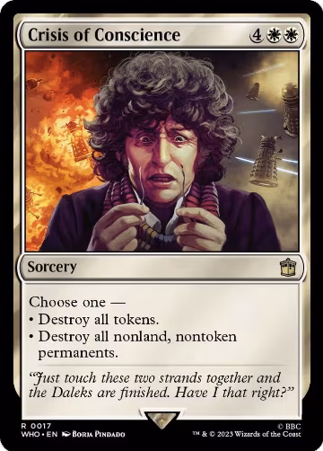 Crisis of Conscience (17), Universes Beyond: Doctor Who — Magic card price