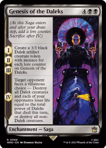 Genesis of the Daleks (69), Universes Beyond: Doctor Who — Magic card price