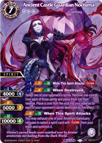 Ancient Castle Guardian Nocturna (SPR) (BSS03-017) — card price