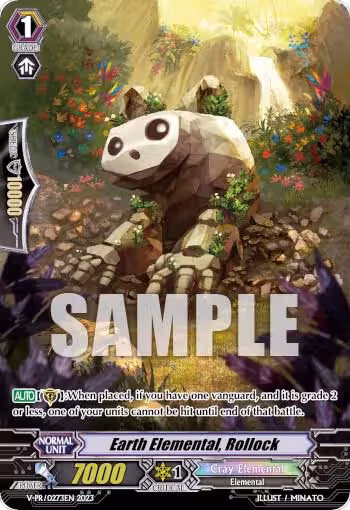 Earth Elemental, Rollock (V-PR/0273EN), V Promo Cards — Vanguard card price