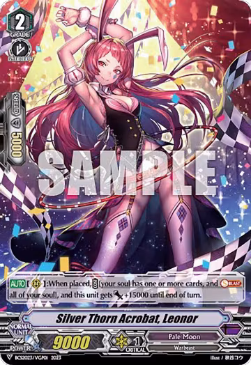 Silver Thorn Acrobat, Leonor (BCS2023/VGP01), Bushiroad Event Cards — Vanguard card price