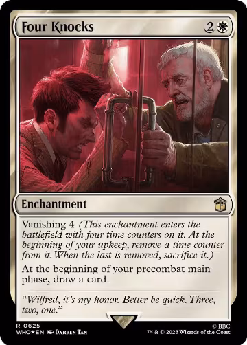 Four Knocks (Surge Foil) (625), Universes Beyond: Doctor Who — Magic card price