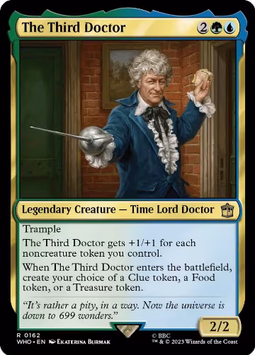 The Third Doctor (162), Universes Beyond: Doctor Who — Magic card price