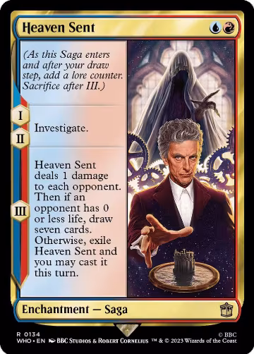 Heaven Sent (134), Universes Beyond: Doctor Who — Magic card price
