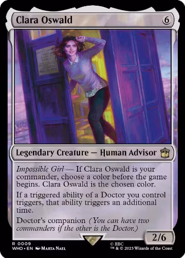 Clara Oswald (9), Universes Beyond: Doctor Who — Magic card price