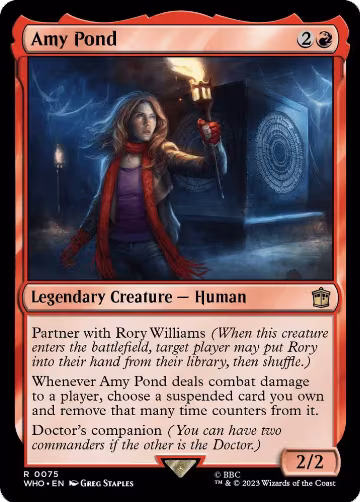 Amy Pond (75), Universes Beyond: Doctor Who — Magic card price