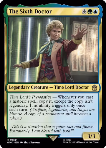 The Sixth Doctor (159), Universes Beyond: Doctor Who — Magic card price