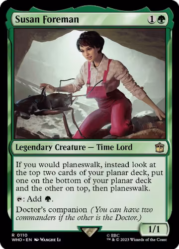 Susan Foreman (110), Universes Beyond: Doctor Who — Magic card price