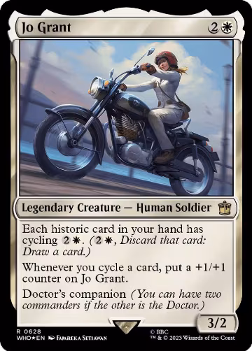 Jo Grant (Surge Foil) (628), Universes Beyond: Doctor Who — Magic card price