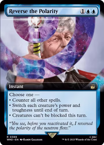 Reverse the Polarity (Extended Art) (369), Universes Beyond: Doctor Who — Magic card price