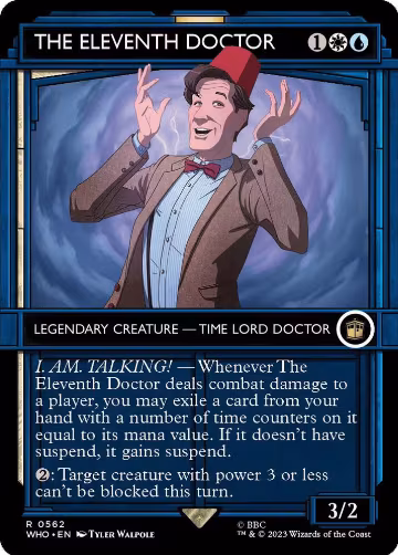 The Eleventh Doctor (Showcase) (562), Universes Beyond: Doctor Who — Magic card price