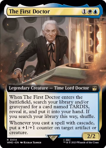 The First Doctor (Extended Art) (414), Universes Beyond: Doctor Who — Magic card price