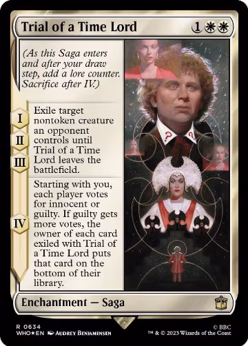 Trial of a Time Lord (Surge Foil) (634), Universes Beyond: Doctor Who — Magic card price