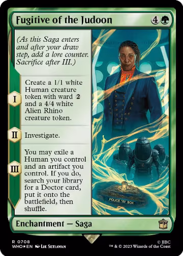 Fugitive of the Judoon (Surge Foil) (708), Universes Beyond: Doctor Who — Magic card price