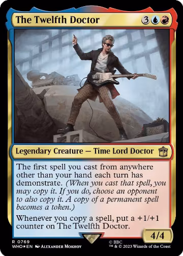 The Twelfth Doctor (Surge Foil) (769), Universes Beyond: Doctor Who — Magic card price