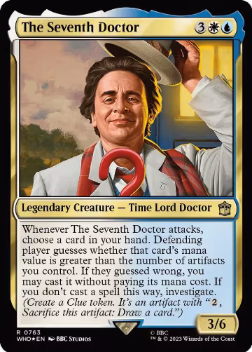 The Seventh Doctor (Surge Foil) (763), Universes Beyond: Doctor Who — Magic card price